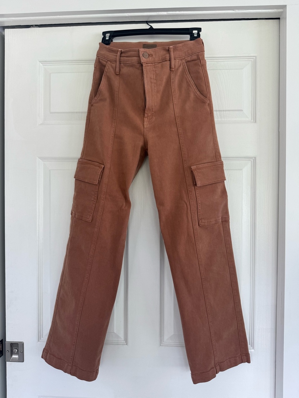 MOTHER The Rambler Cargo Ankle Jeans Ginger Size 25